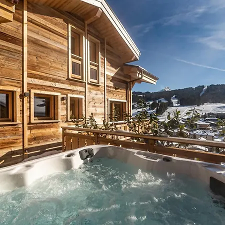 Ferienwohnung Duplex Pen Men : Un Bien D'Exception Avec Jacuzzi ! Les Gets Exterior foto