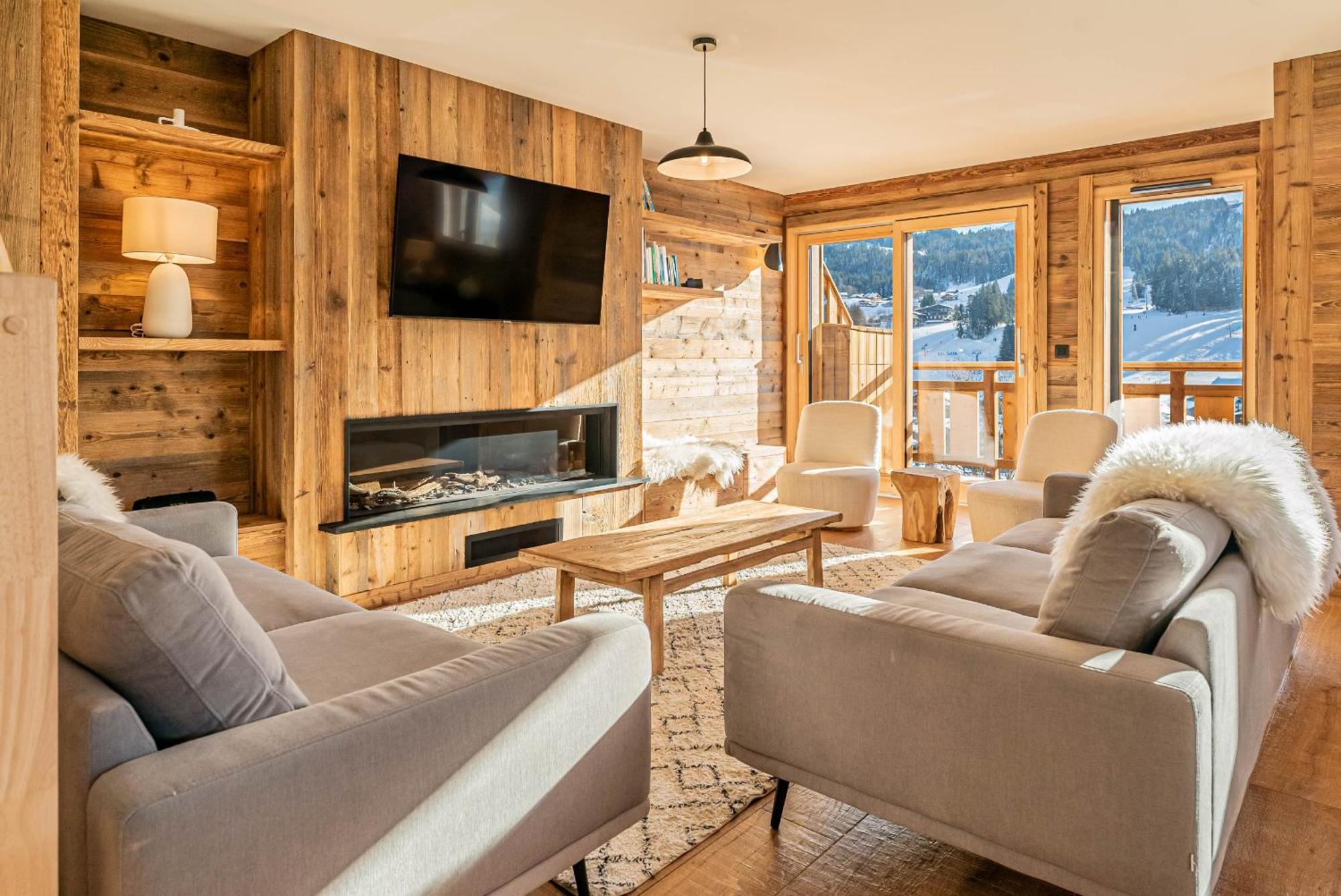 Apartamento Duplex Pen Men : Un Bien D'exception Avec Jacuzzi ! Les Gets